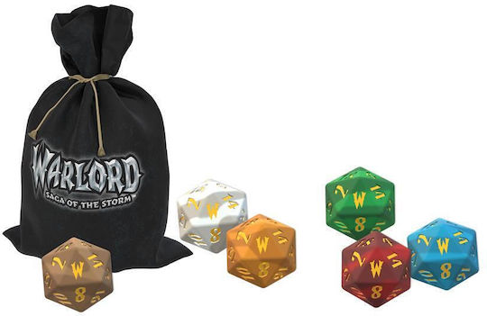 Warlord Saga Storm Dice Set