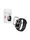 Volte-tel Tempered Glass Apple Watch 7 8 9 41mm 3d Curved Aluminium 1.69'' 0.30mm Full Cover & Installation Tool Gold 5205308416989