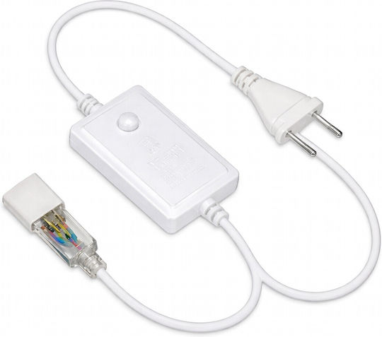 Vencore 6174-50010 Power Cable Connector Converter & Controller 230v Multi Color Rgb Neonflex Σύνδεση Καλωδίου Τροφοδοσίας Μετατροπέας & Ελεγκτής Χρωμάτων 230v Πολύχρωμη Rgb Neon Flex 6174-50010