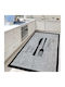 Conceptum Hypnose Outen 287 Ορθογώνιο Χαλάκι Κουζίνας Grey-black 100x200εκ.