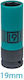 King Tony Long Thin-walled Impact Socket Sleeve 1/2'' 19mm*80