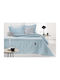 Guy Laroche Kylian Tagesdecken King Size Mikrofaser Denim 250x240cm 2 Stück