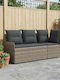 Outdoor Corner Rattan Sofa With Cushions