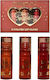 Set Ruj Lucios Kevin Coco Be Mine 3 Culori Luciu de Buze 11 X 7.3 X 2.7cm Variantă Roz-Roșu B