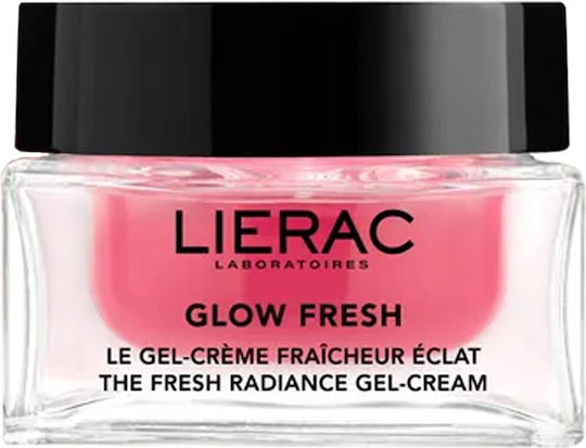 Lierac Glow Fresh The Fresh Radiance Gel-Κρέμα Προσώπου με Υαλουρονικό Οξύ 50ml