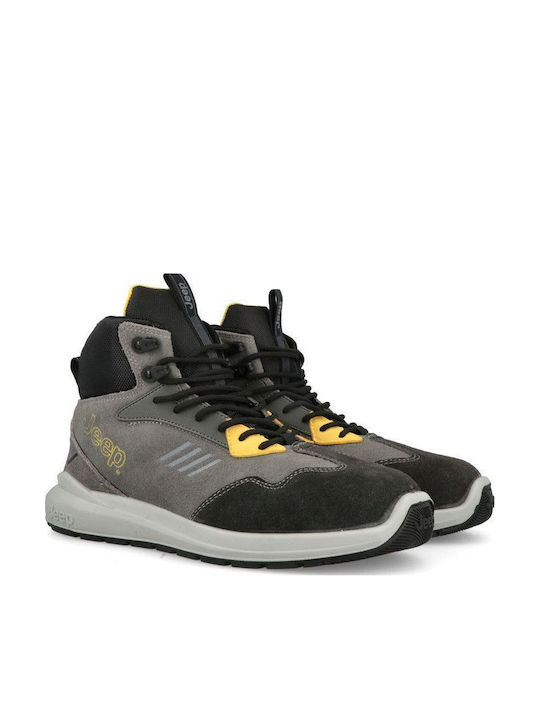 Safety Boots S1 Jeep Commander Jeep 7300-700 Black Yellow