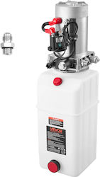 Vevor 6 L Hydraulic Power Unit Single Acting Dump Trailer Pump 22 Mpa Max Relief Pressure & 3.4 L Min Flow Rate Dc 12v Hydraulic Pump Metal Reservoir Dump Trailer Car Lifting White Vevor 6 L Hydraulic Power Unit Single Acting Dump Trailer Pump 22 Mpa Max Relief Pressure & 3.4 L Min Flow Rate Dc 12v Hydraulic Pump Metal Reservoir Dump Trailer Car Lifting White