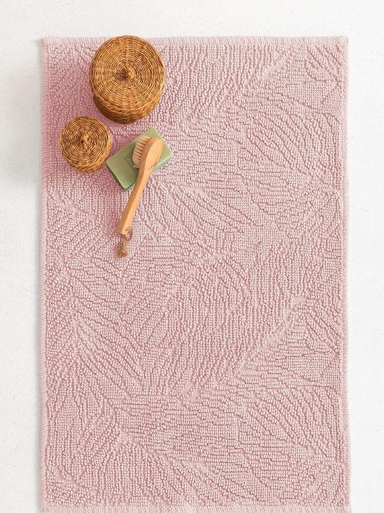 Palamaiki Cotton Bath Mat Nuba Pink 50x80cm