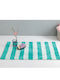 Palamaiki Cotton Bath Mat Aqua 50x80cm (Various Colors)