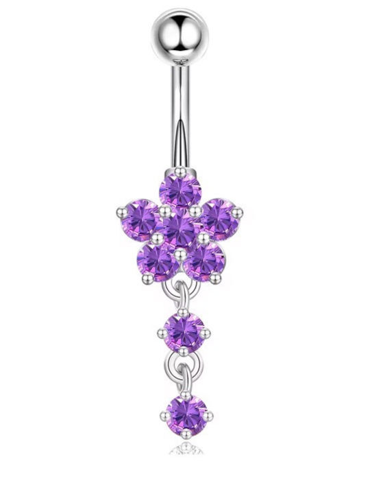 Amalfi Accessories Bauchnabel Piercing aus Stahl