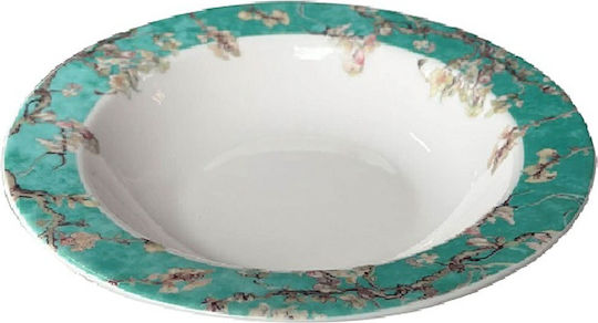 Espiel Blossom Farfurie Adâncă Verde Cu Diametru 21cm