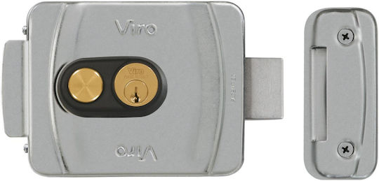 V9083 Ηλεκτρική Κλειδαριά Push Button & Περιστρεφόμενο Πίρο Service & Security Function 50-80mm