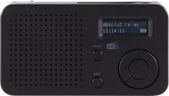 Imperial DABMAN 17 Portable Rechargeable Radio DAB+ with Bluetooth and USB Black