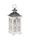 Lianos Wooden White Lantern 31cm