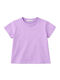 Kinderoberteile T-Shirt Farbe Flieder