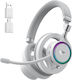 Havit Fuxi-H8 Wireless On Ear Gaming Headset with 3.5mm / USB Connection White for Nintendo Switch / PC / PS4 / PS5