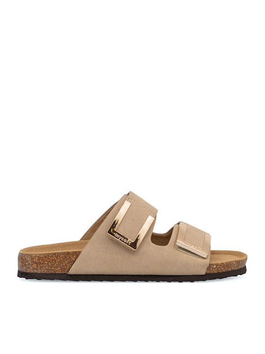 Mysoft Women's Anatomic Beige Sandals