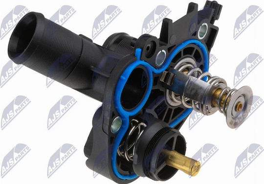 NTY Auto-Motorventile Thermostat Kühlmittel Peugeot 108 2014-0 1.2l Hatchback Peugeot 2008 I 2013-0 1.2l SUV Peugeot 301 2012-0 1.2l Limousine