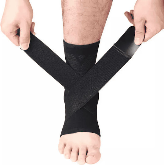 Kappa Glezniere Elastică cu Sireturi Neagră One Size