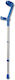 Crutches Closed Type Elbow Pair Safe-in Blue