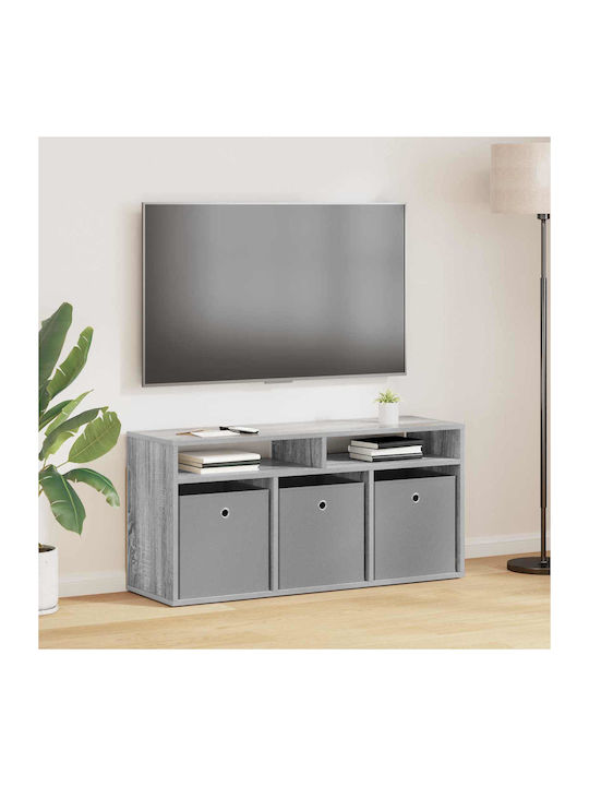 Gray Bookcase 102x32x48.5 cm