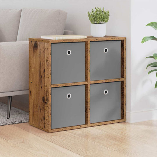Bücherregal Altes Holz 59,5x27x57cm