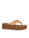 Sommer Damenplattformen Goldene