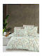 Madi Duvet Cover Set 220x240cm Double With 2 Pillowcases Niva Green