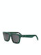 Celine Women's Sunglasses with Green Frame and Gray Lens CL40248I-96A