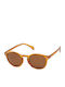 Eyelead Unisex Sunglasses with Orange Frame with Polarized Lens