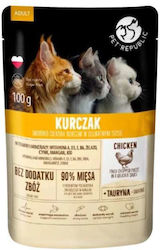 Pet Republic Мокра Храна За Котки 24x100гр Pet Republic Мокра Храна За Котки 24x100гр