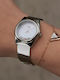 Storm Womens Watch Battery with Silver Metal Bracelet