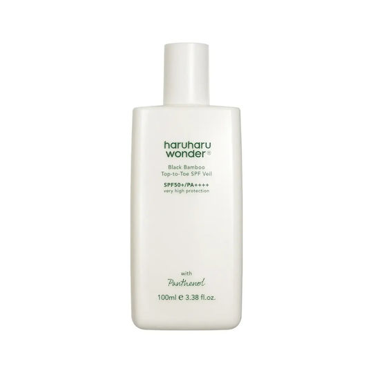 Haruharu Wonder Black Bamboo Top-to-toe Spf Veil Spf50+ Pa++++ 100ml