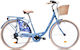 Capriolo Diana Wave 28" 2026 Bicicletă de Oraș Albastră cu 6 Viteze
