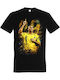 T-shirt Μαύρο