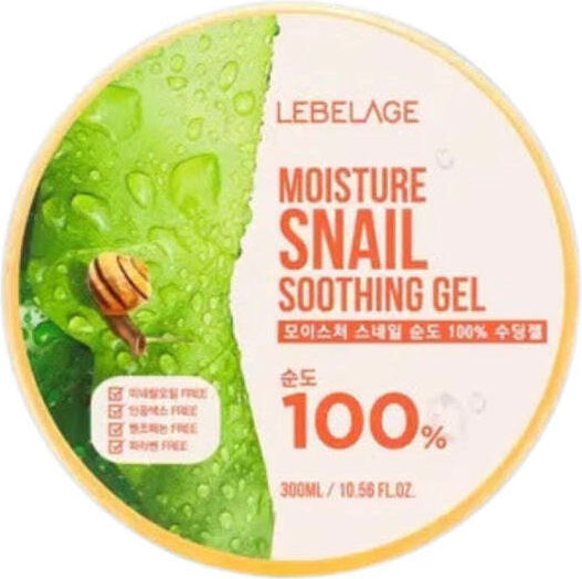 Lebelage Feuchtigkeits Schnecke Beruhigendes Schaumbad 300ml