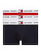 Herren Boxershorts Rote 3er Pack