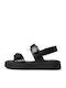 Sandale Tip Pantof Negre