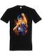 T-shirt Μαύρο
