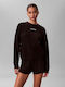 Women's Sweatshirt French Terry Black