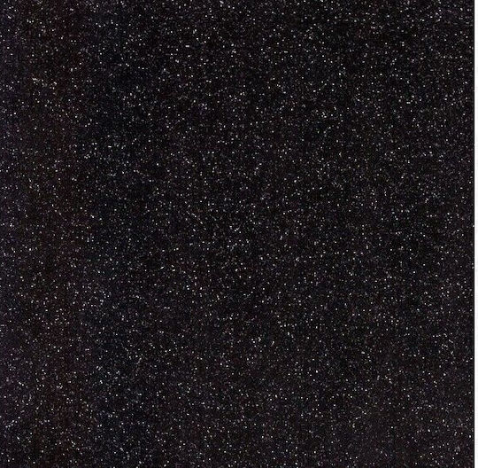 Glitter Decoration Fabric Black Leatherette