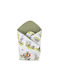 Qmini Pătură Pepinieră Swaddling 100% Bumbac Multicolor 75x75 cm