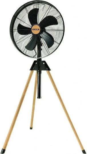 Jocca Tripod Fan Pedestal 50W Diameter 40cm Black