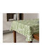 Stain Resistant Tablecloth Green 140x180cm