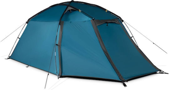 Kampa Mossborn Aegean Къмпинг Сцена Синя с Двойна Плат за 3 Човека 415x225x145см