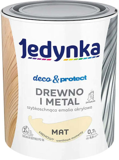 Schnelltrocknende Acryl Emaille Cremige Mattfarbe 700 Ml