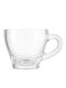Borgonovo Ischia Glass Transparent Cappuccino Cup 180ml
