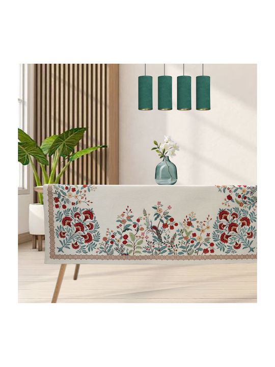 Dimeco Kariert Tischdecke Mist Panel Mist 140x140cm