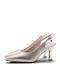 Pointed Toe Heels with High Gold Heel
