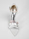 Leather Silver Women's Sandals